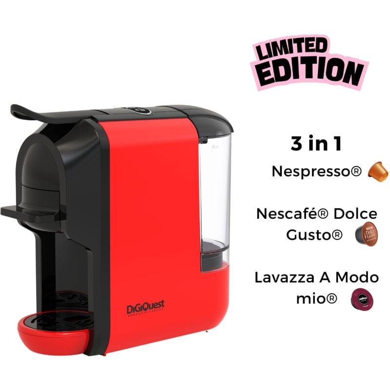 DIGIQUEST-COFFY Macchina da caffè MULTICOMPATIBILE