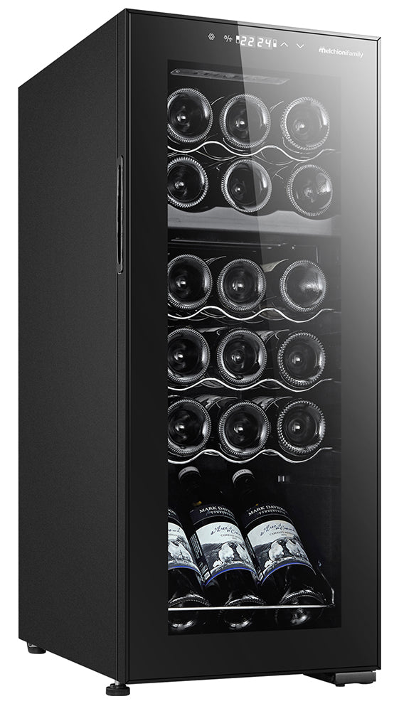 MELCHIONI-Cantinetta VERMENTINO 18 C DUAL - 18 bottiglie doppia temperatura con compressore