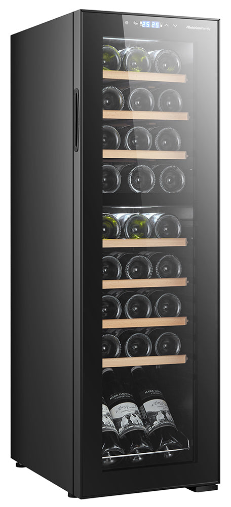 MELCHIONI-Cantinetta VERMENTINO 18 C DUAL - 27 bottiglie doppia temperatura con compressore