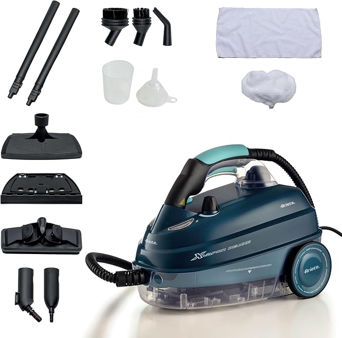 ARIETE-4146 XVapor Deluxe, Pulitore a Vapore Mobile