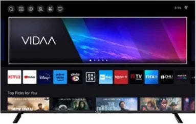 AKAI- Smart TV 40 Pollici HD Ready Display LED Sistema VIDAA DVB-T2/S2 AKTV407QM