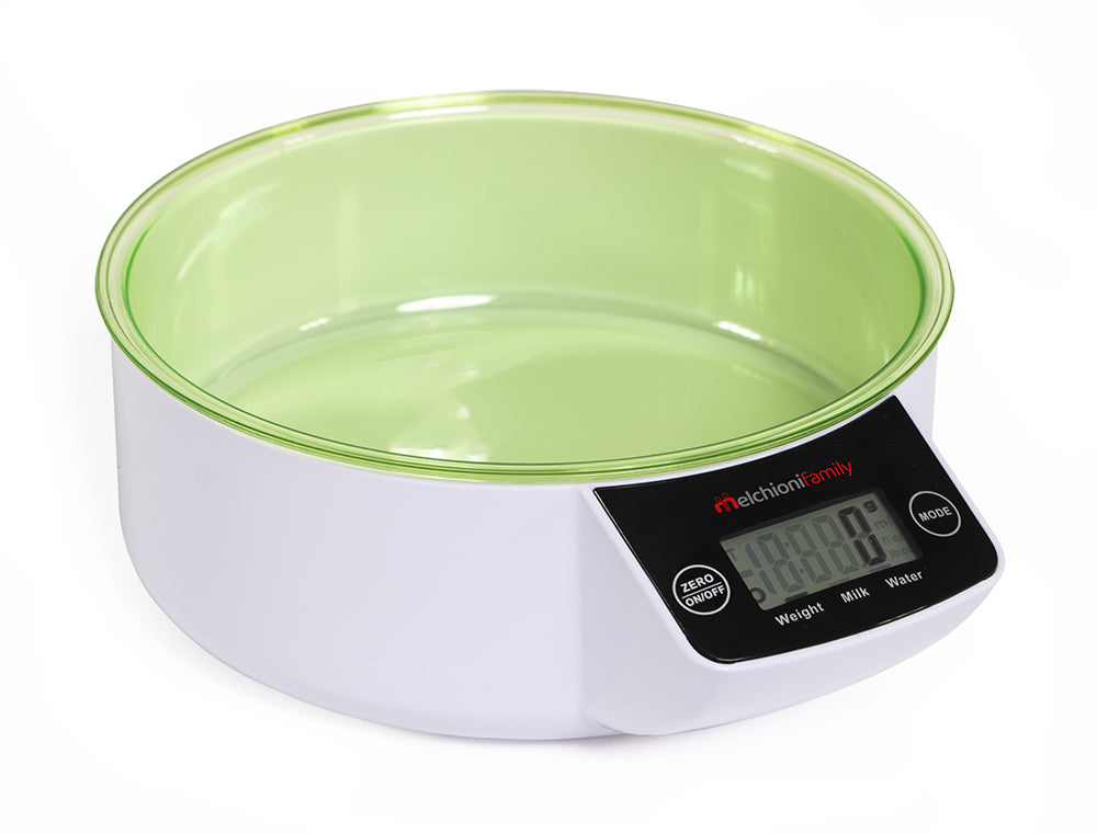 MELCHIONI-Bilancia da cucina ALLEGRA WV con ciotola 5 kg