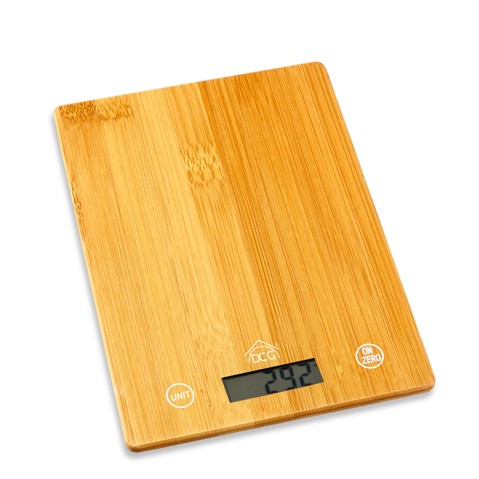 DCG- Bilancia da Cucina Elettronica in Bamboo – PWC8062