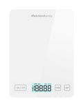 MELCHIONI-Bilancia da cucina SMARTY connessione senza fili, display LCD, 5kg, vetro temperato