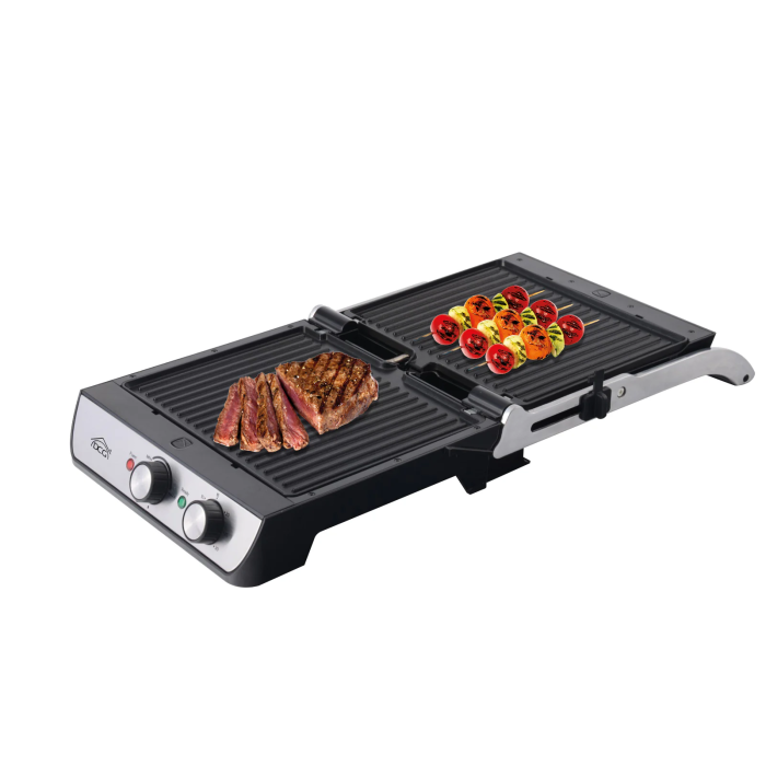 DCG ELTRONIC - Bistecchiera ST3400-SILVER/NERO