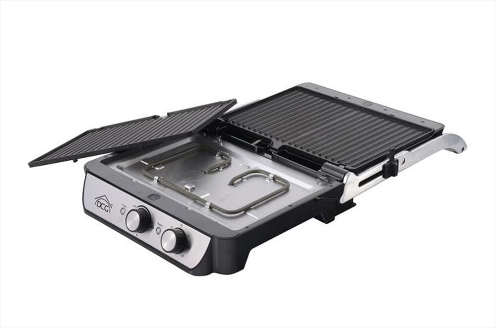 DCG ELTRONIC - Bistecchiera ST3400-SILVER/NERO