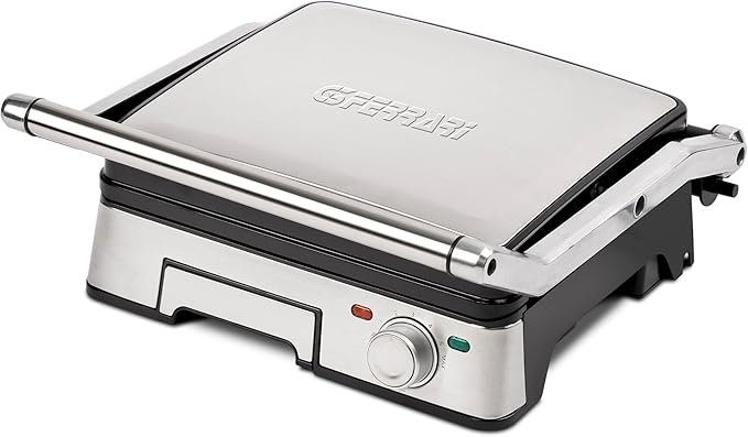 Ferrari G10185 Bistecchiera "Lavica INOX", 2200W