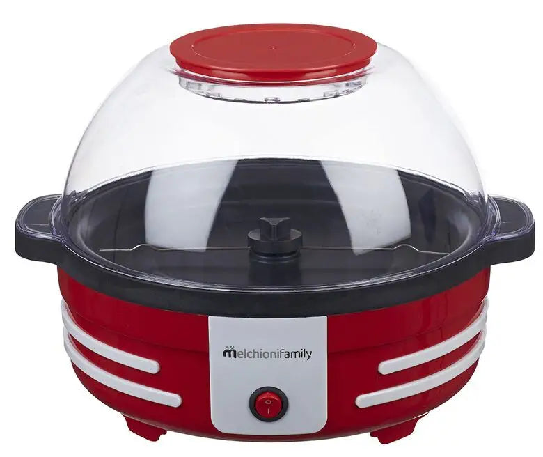 MELCHIONI-macchina per popcorn Rosso, Trasparente, Bianco 850 W