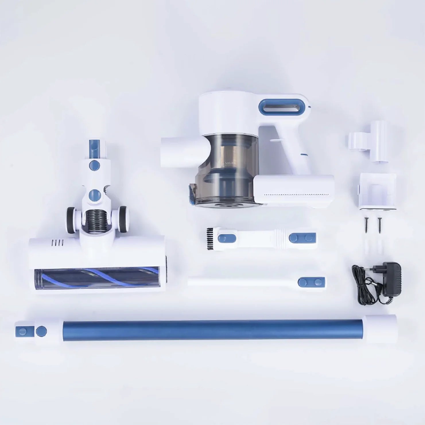 AKAI-Scopa Elettrica Ricaricabile 2 in 1 con spazzola rotante AP910K 150 Watt