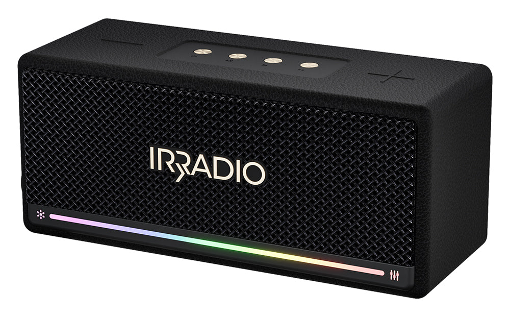 IRRADIO-Diffusore wireless IR-M6 Classic da 40W, TWS, con LED RGB